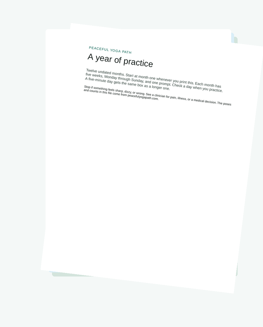 Cover of Yearly practice journal